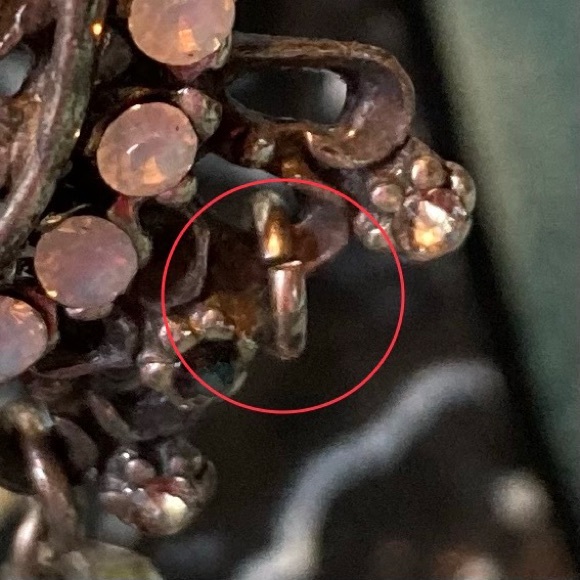 Giuseppe Zanotti Black Ribbon Sandal Crystal Silver Metallic Tear Drop Medallion - Picture 8 of 9